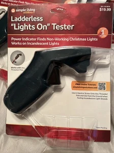 Simple Living Ladderless Lights On Tester Christmas Lights Electrical - Picture 1 of 2