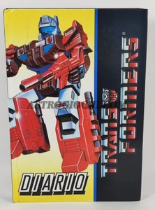 DIARIO TRANSFORMERS MATTEL HASBRO CARTOLERIA VINTAGE 1989 NEW NEVER USED - Picture 1 of 11