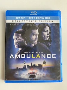 Ambulance (Blu-ray + DVD, 2022, Collector's Edition) Jake Gyllenhaal - Imagen 1 de 3