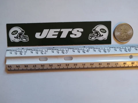 New York Jets NFL Team Magnet Put On Refrigerator Or Any Metal Surface Cover