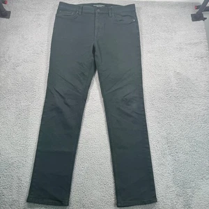 Banana Republic Traveler Slim Fit Hose Herren 34x33 dunkelgrün Baumwolle - Bild 1 von 11