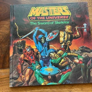 1983 Masters of the Universe - Sword of Skeletor Listen n Look Book He-Man - Picture 1 of 5