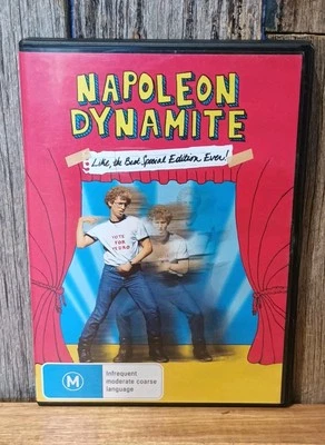 NAPOLEON DYNAMITE 2 Disc DVD **Excellent Condition** Movie CD PAL - image 1 of 2