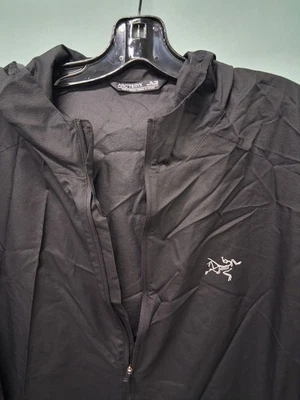 Толстовка с капюшоном Arc'teryx Incendo Airshell M мужская размер очень большой, черная, новая с ценниками - Изображение 1 из 4