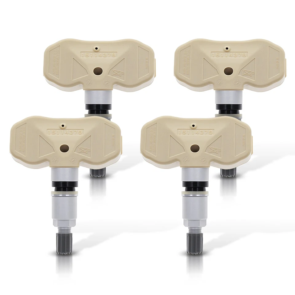 4PCS TPMS Tire Pressure Sensors For Chevrolet Tahoe 05-06 TPMS Sensor 15114379  - Image 1 of 4