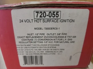 Robertshaw 720-055 24 Volt Heißflächenzündung (Box IIII) - Bild 1 von 1