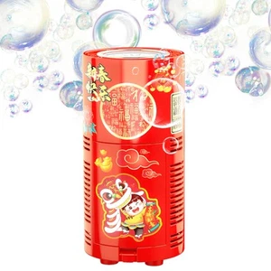 Fireworks Bubble Machine with 80 ml Bubble Solution, Portable Automatic Bubbl... - Picture 1 of 6