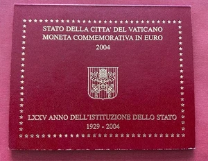 2 EURO COMMEMORATIVA STATO DELLA CITTÀ DEL VATICANO LXXV ANNO DELLO STATO 2004 - Imagen 1 de 4