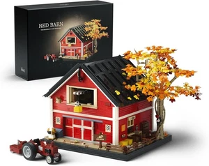 Nifeliz Red Barn Building Set 3507PCS Vintage Countryside Model Toy - NIB - Picture 1 of 6