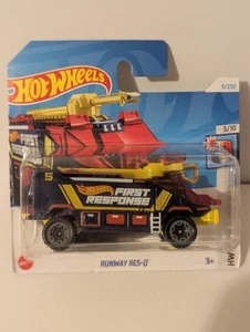 Runway Res-Q - 2024 Hot Wheels (9/250) - Hw First Response (3/10) - New Toy Car - Picture 1 of 3