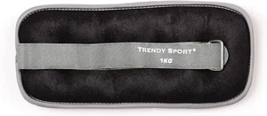 Trendysport Polsino Nero Modern Nylon WEIGHT Allenamento Della Forza - Foto 1 di 12