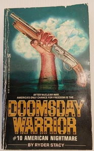 Doomsday Warrior American Nightmare #10 Paperback Ryder Stacy Novel 1987 - Picture 1 of 4