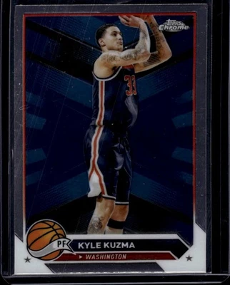 2023-24 Topps Chrome #139 Kyle Kuzma Washington Wizards - Image 1 of 2
