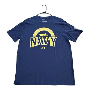 Camiseta Under Armour para hombre XL US Navy Crew - Imagen 1 de 7