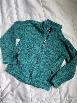 Marmot full zip fleece jacket girls kids size medium 6-8 - Image 1 of 4