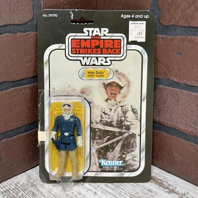1980 Kenner Star Wars Han Solo (Hoth Outfit) W/ Cardback & Bubble ESB - Image 1 of 4