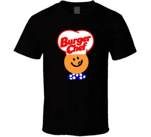 Camiseta Burger Chef Retro Años 70 Años 80 Restaurante Comida Rápida Logotipo Unisex - Imagen 1 de 8