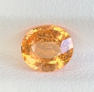 Deslumbrante granate Fanta Spessartine suave de 1,26 quilates extraído en Namibia - Imagen 1 de 7