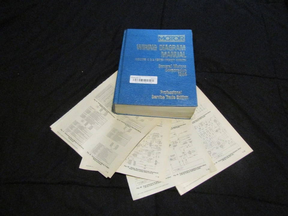 1994 CHEVROLET IMPALA CAPRICE CADILLACFLEETWOOD ПРОВОДКИ СХЕМЫ ЛИСТЫ КОМПЛЕКТ - Изображение 1 из 1