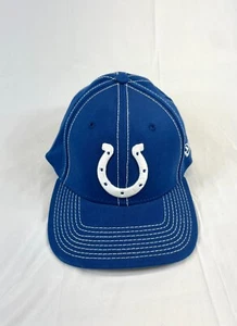 Indianapolis Colts Baseball Cap Fitted Hat S / M #12 New Era NFL Football Blue - Picture 1 of 9