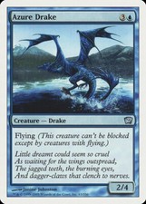 FOIL Azure Drake | MtG Magic 9th Edition | English | Near Mint