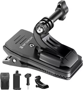 K&F Concept Backpack Strap Clip Mount for GoPro Hero 12 11 10 9 8 Action Camera - Picture 1 of 35