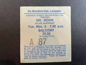 Dr Hook  Ticket - Picture 1 of 1