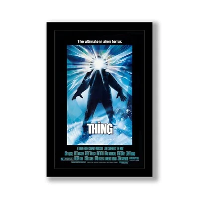 THE THING - 11x17 Framed Movie Poster by Wallspace