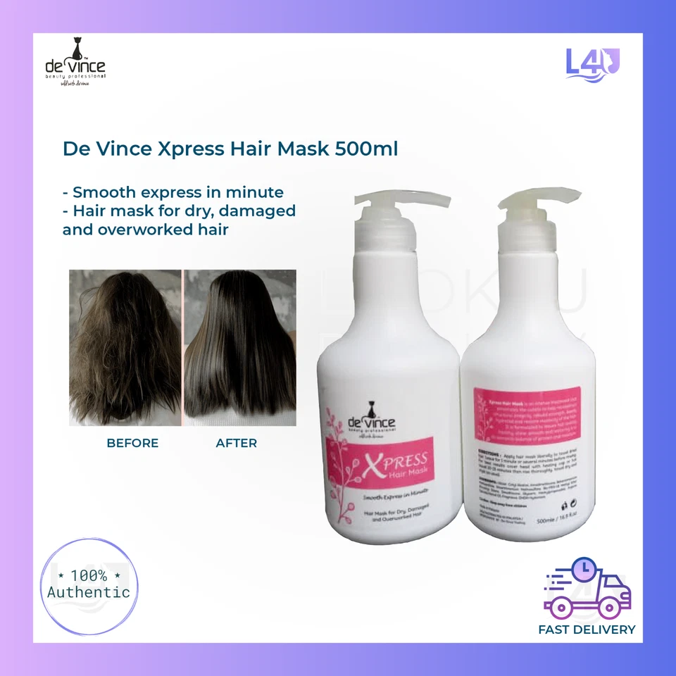 De Vince Xpress Hair Mask 500ml - Image 1 of 1
