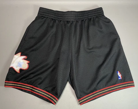 MITCHELL & NESS Philadelphia 76ers Men's Large Hardwood Classics 2000-01 Shorts Cover