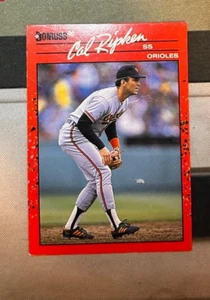 1990 DONRUSS BASEBALL ERROR CARD #96 CAL RIPKEN BALTIMORE ORIOLES - Picture 1 of 3