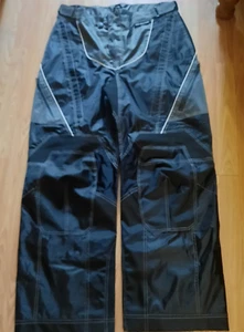  XELEMENT Advanced Motorcycle Gear Pants Size 40 Black/Gray Heat Resistant - Picture 1 of 5