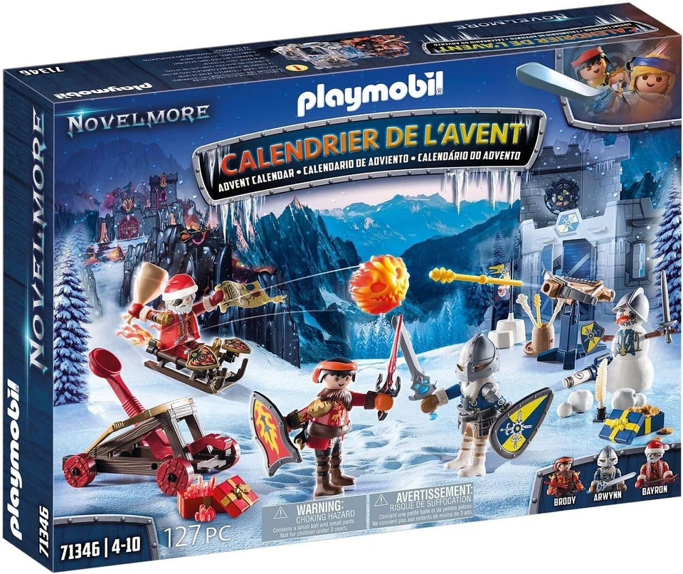 PLAYMOBIL Novelmore Kampf im Schnee Adventskalender (71346)