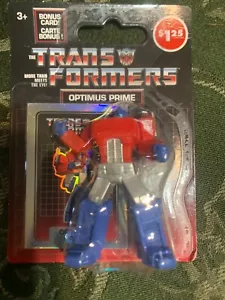 Transformers Optimus Prime Mini Figure w/ Card 2.5" Just Play Brand New - Picture 1 of 2