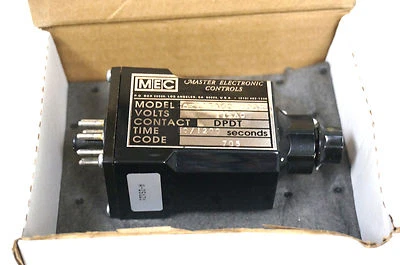 Neu MASTER ELECTRONIC Steuerelemente RCOK115A601200B Timer 115AC 60/1200 Sec - Bild 1 von 4