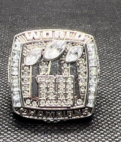 2007 New York Giants Super Bow XLII Ring Eli Manning Size 11 Cover
