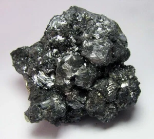 BOURNONITE BRILLIANT XLS on PYRITES & GALENAS as MATRIX - PERU.....HUANZALA MINE - Picture 1 of 12