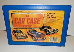 1980's Matchbox TARA TOY CORP 24 Car Case Super Filled w Vintage Cars 2 Trays - Picture 1 of 8