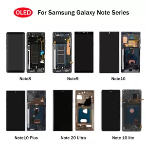 OLED For Samsung Galaxy Note 8/9/10/20Ultra LCD Display Touch Screen Replacement - Picture 1 of 18