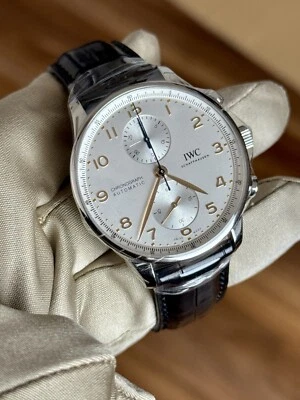 IWC Portugieser Watch  Stainless Steel Automatic 40.9mm Watch IW371604 2025 - Image 1 of 3