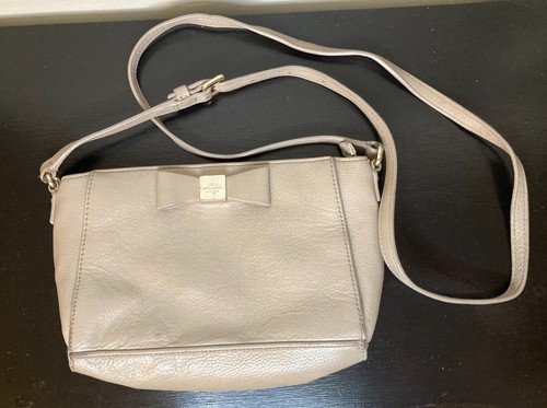Borsa a tracolla piccola Kate Spade Renny Drive Siena marrone grigio