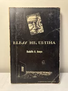 Bless Me Ultima RUDOLFO A. ANAYA First Printing 1972 RARE LOOK! - Picture 1 of 7