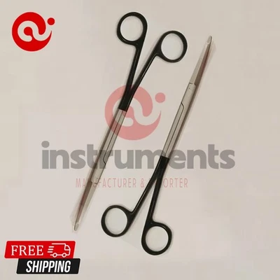 OR Grade Kaye Facelift Scissors Supercut 7" Curved Surgical Plastic Surgery Ai - Image 1 of 3