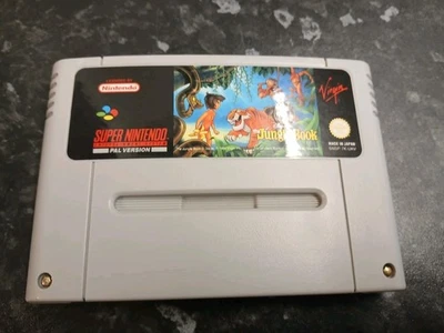 Jungle Book - Super Nintendo SNES - Game Cart only  - Image 1 of 4