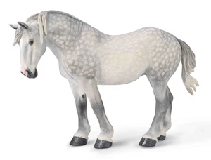 Breyer Corral Pals Percheron yegua gris moteado #80029 - Imagen 1 de 1