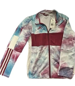 Adidas Boy’s Tiro Sport Track Soccer Jacket Med. Burgundy, Medium NWT $45 Unisex - Picture 1 of 6