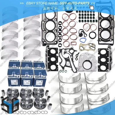 Kit de revisión de motor para Mercedes-Benz S400 C43 E43 AMG W205 W166 W222 M276 3.0T Foto 1 de 4