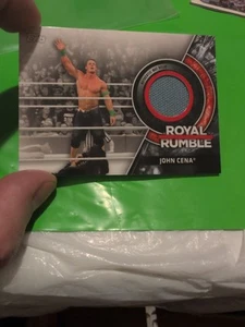 2018 Topps WWE Then Now Forever - Royal Rumble Mat Relics John Cena #MRRR-JC - Picture 1 of 8