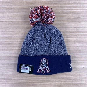 Cappello berretto uomo New Era taglia unica blu NFL New England Patriots teschio berretto inverno - Foto 1 di 11