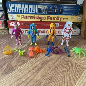 Fresh Open 1986 Real Ghostbusters Super Fright Complete Lot 4Figures Kenner MINT - Picture 1 of 13
